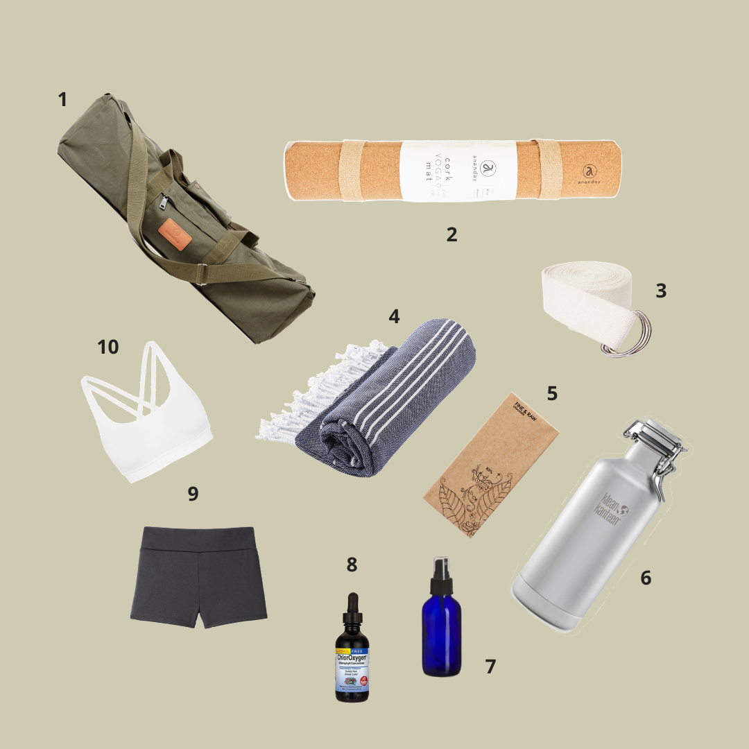 Ananday Journal — 10 Eco Essentials For Your Yoga Bag