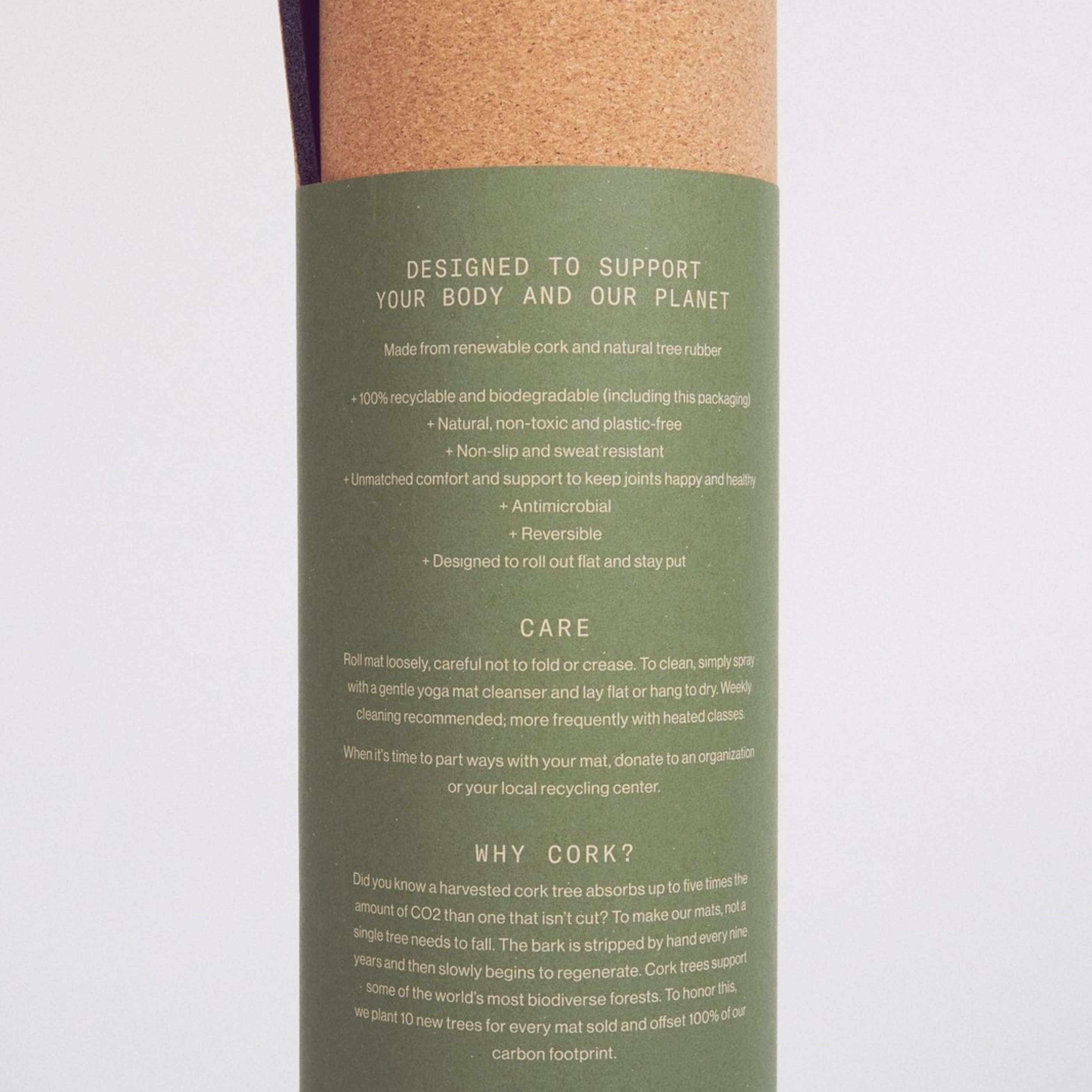 Ananday Cork Yoga Mat - free shipping over $99