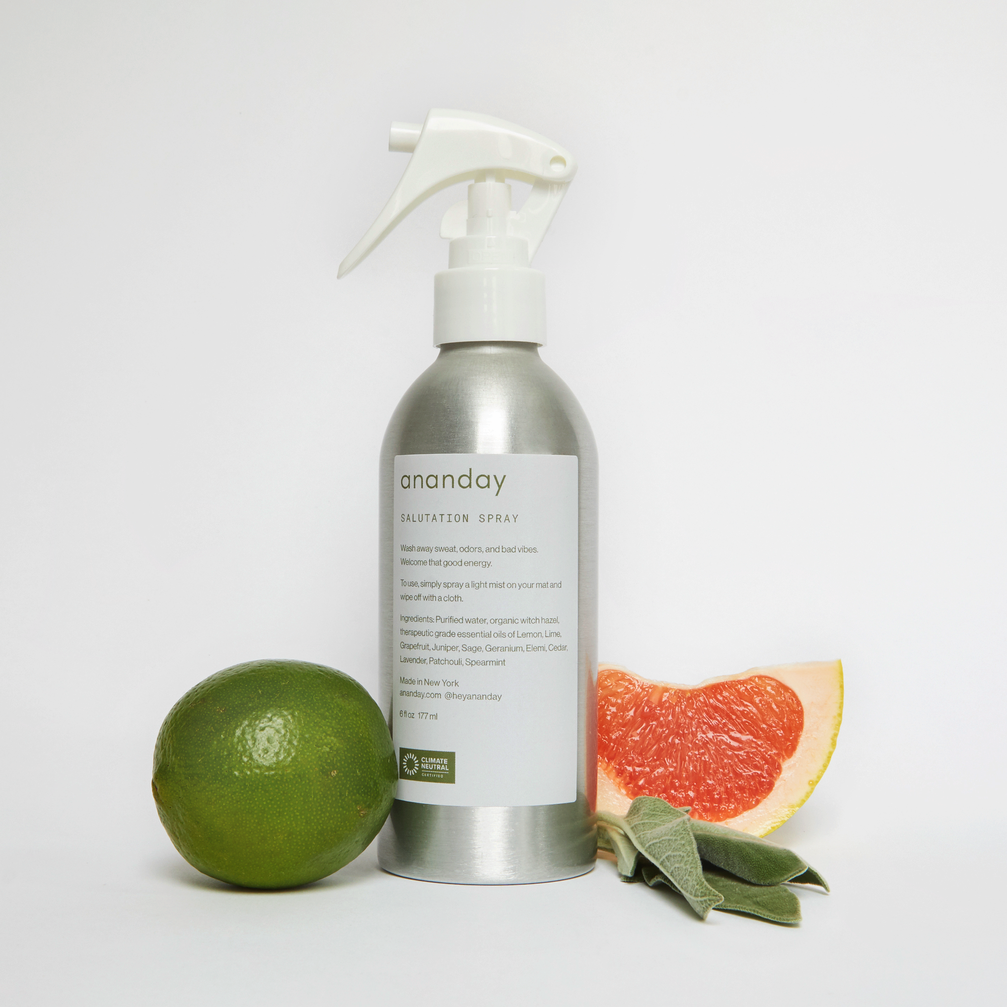 Sage & Citrus Mat Cleaner (Spray) - Ananday